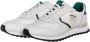 Blauer Wit en groen leren sneakers S4Dixon02 White Heren - Thumbnail 3