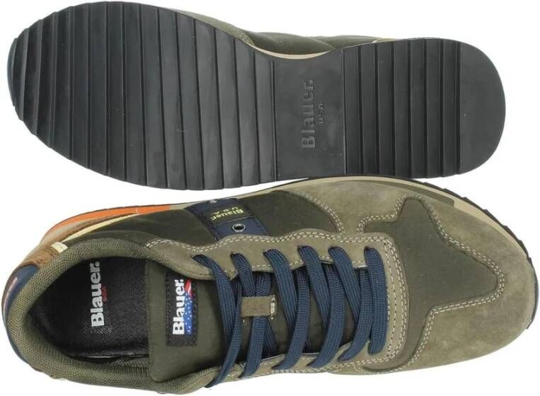 Blauer Heren Sneakers Queens Groen Heren