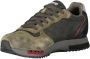 Blauer Klassieke leren sneaker met premium afwerking - Thumbnail 2
