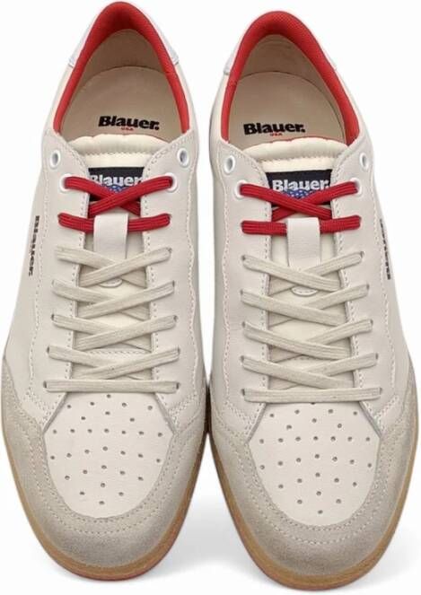 Blauer Klassieke Retro Tennissneakers