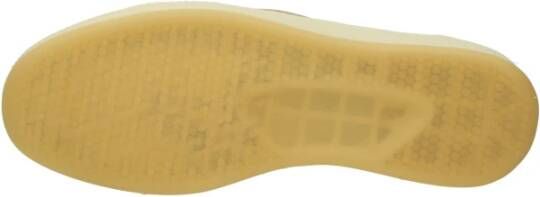 Blauer Lage sneakers van leer