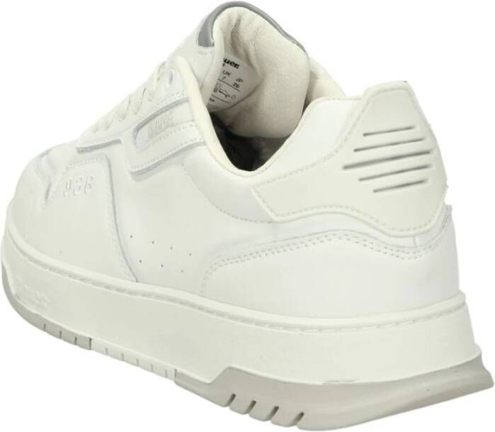 Blauer Lage Sneakers White Heren