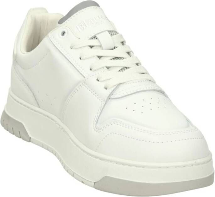 Blauer Lage Sneakers White Heren