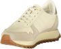 Blauer Leren Low-Top Sneaker - Thumbnail 2