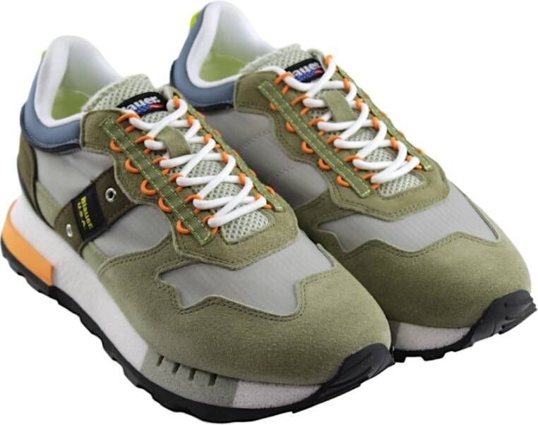 Blauer Licht Groen-Grijs Multicolor Heren