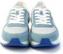 Blauer Blauwe Sportsneaker met Contrasterende Details Multicolor Dames - Thumbnail 11