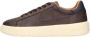 Blauer Bruine Herensportschoenen Veters Contrastdetails Print Logo Brown Heren - Thumbnail 17