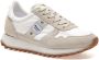 Blauer Sportieve Beige Damessneakers met Contrastdetails Beige Dames - Thumbnail 6