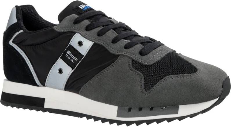 Blauer Queens Sneakers Zwart Heren