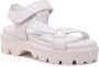 Blauer Moderne Witte Sandalen White Dames - Thumbnail 4