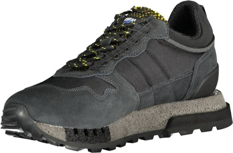 Blauer Schoenen Black Heren