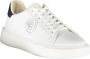 Blauer Witte Polyethyleen Heren Sneaker Voor Stijl - Thumbnail 9