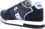 Blauer Sportieve Vetersneakers met Contrastdetails Multicolor Heren - Thumbnail 21