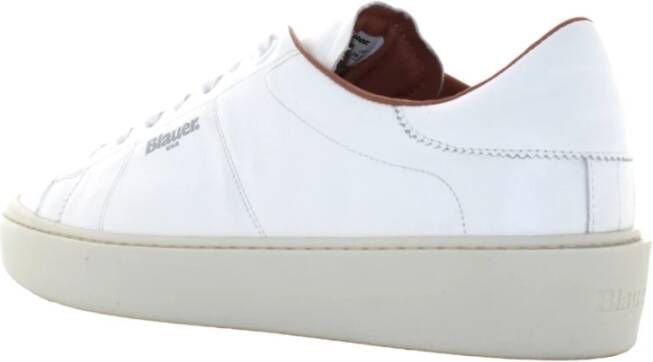 Blauer Shoes White Heren