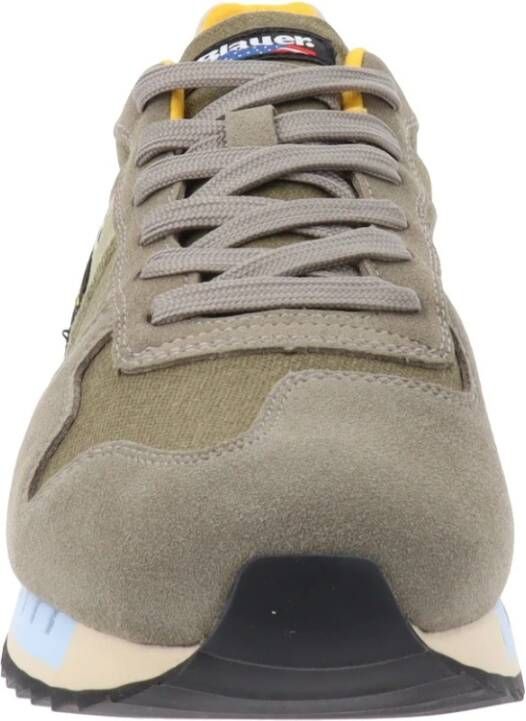 Blauer Sneakers Beige Heren