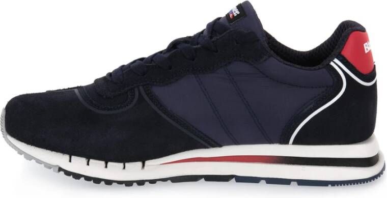 Blauer Navy Quartz Sneakers voor Heren Blauw Heren