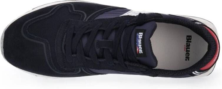 Blauer Navy Quartz Sneakers voor Heren Blauw Heren