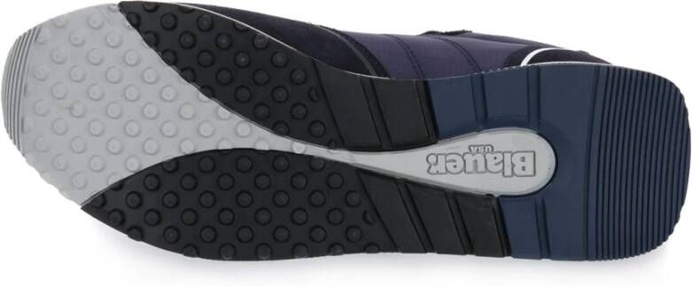 Blauer Navy Quartz Sneakers voor Heren Blauw Heren