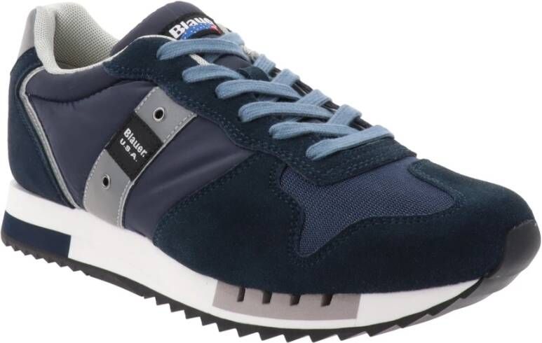 Blauer Sneakers Blauw Heren