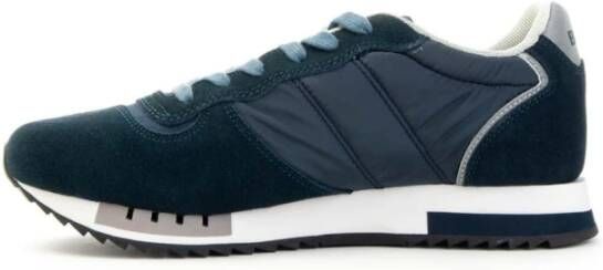 Blauer Elegante Comfortabele Herensneakers Blauw Heren