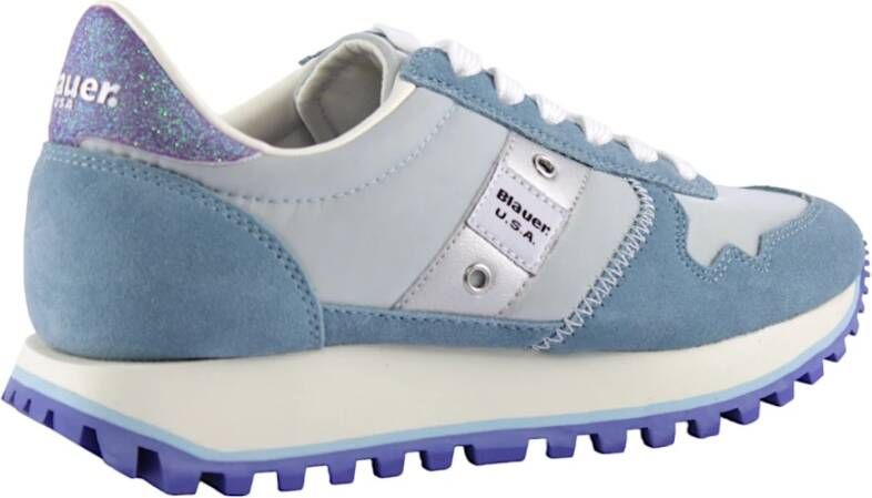 Blauer Sneakers Blue Dames