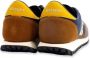 Blauer Sportieve Bruine Vetersneakers met Contrastdetails Brown Heren - Thumbnail 5