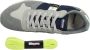 Blauer Blauwe Contrasterende Veters Sportieve Sneakers Multicolor Heren - Thumbnail 5