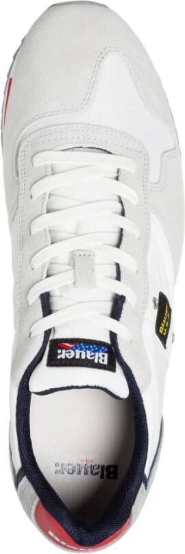 Blauer Sneakers Grijs Heren