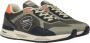 Blauer Groene Sportsneaker met Contrasterende Details Multicolor Heren - Thumbnail 5