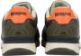 Blauer Groene Sportsneaker met Contrasterende Details Multicolor Heren - Thumbnail 6
