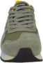 Blauer Heren Sneakers van Leer en Stof met Vetersluiting Grijs Heren - Thumbnail 5