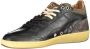 Blauer Sportieve Zwarte Vetersneakers Heren Multicolor Heren - Thumbnail 6