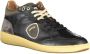 Blauer Sportieve Zwarte Vetersneakers Heren Multicolor Heren - Thumbnail 7