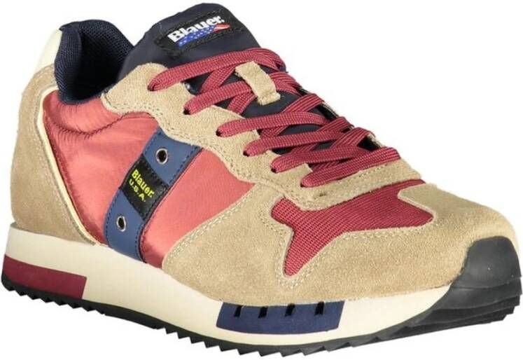 Blauer Sneakers Multicolor Heren