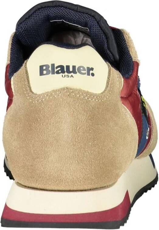 Blauer Sneakers Multicolor Heren