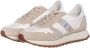 Blauer Sportieve Beige Damessneakers met Contrastdetails Beige Dames - Thumbnail 19