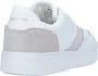 Blauer Witte Leren Sneakers Model S3Harper07 Lea White Heren - Thumbnail 15