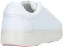 Blauer Witte vegan leren sneakers White Dames - Thumbnail 5