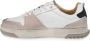 Blauer Heren Sneaker Harper van leer wit zwart White Heren - Thumbnail 8