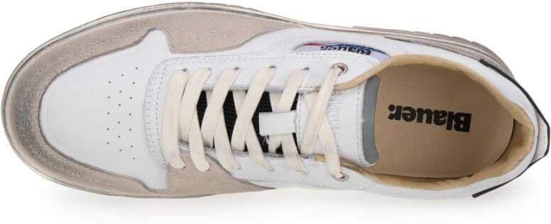 Blauer Harper Sneakers voor Heren Wit Heren