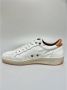 Blauer Retro Leren Sneakers White Heren - Thumbnail 2