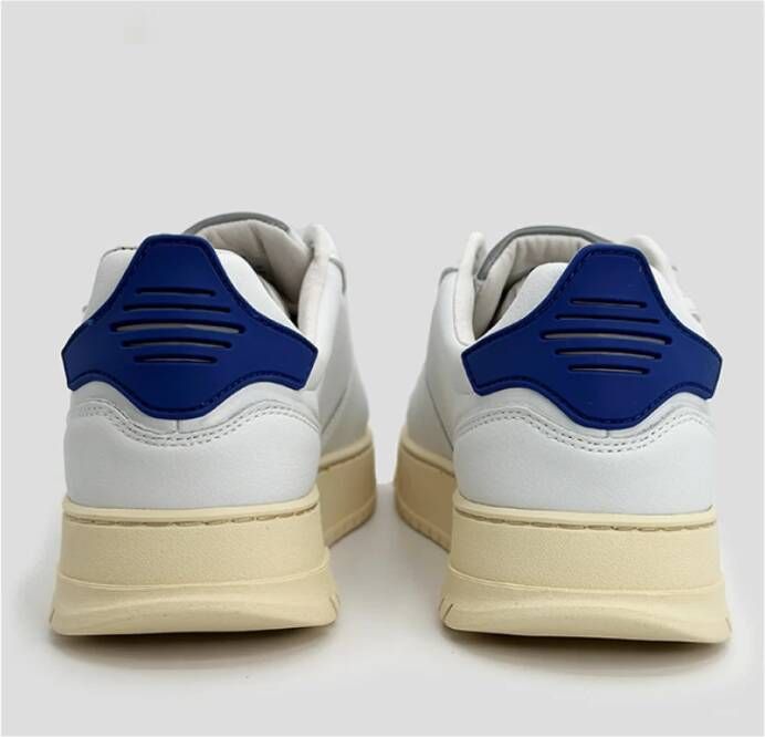 Blauer Sneakers Wit Heren