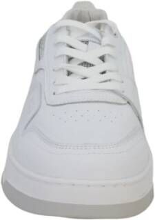 Blauer Sneakers Wit Heren