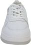 Blauer Witte Leren Sneakers Model S3Harper07 Lea White Heren - Thumbnail 5