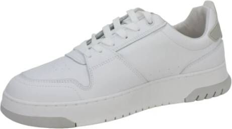 Blauer Sneakers Wit Heren