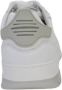Blauer Witte Leren Sneakers Model S3Harper07 Lea White Heren - Thumbnail 7