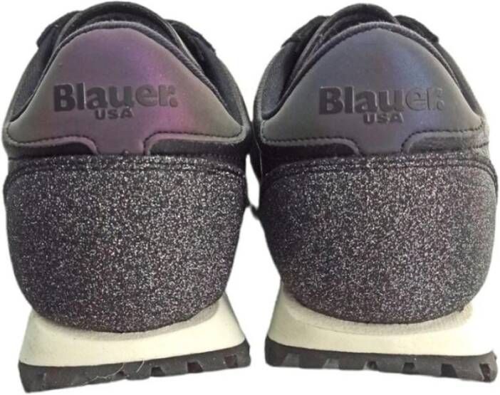 Blauer Sneakers Zwart Dames