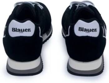 Blauer Sneakers Zwart Heren