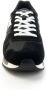 Blauer Sportieve Zwarte Sneakers voor Heren met Contrastdetails Black Heren - Thumbnail 6