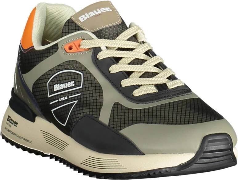 Blauer Sportieve herensneakers Groen Heren